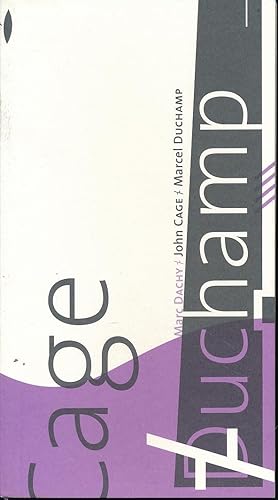 Seller image for John Cage - Marcel Duchamp for sale by LIBRAIRIE GIL-ARTGIL SARL