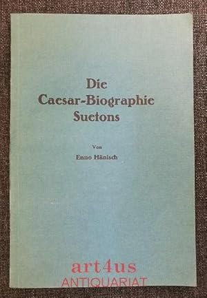 Die Caesar-Biographie Suetons Münster, Phil. Diss.