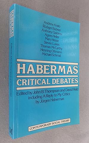 Imagen del vendedor de Habermas: Critical Debates a la venta por Baggins Book Bazaar Ltd