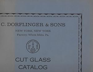 Cut Glass Catalog: C. Dorflinger & Sons