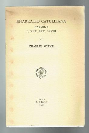 Seller image for Enarratio Carmina L, XXX, LXV, LXVIII for sale by Sonnets And Symphonies