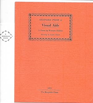 Imagen del vendedor de Visual Aids (Keepsake Poem 24) [Together with envelope] a la venta por The Bookshop at Beech Cottage