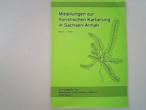 Bild des Verkufers fr Mitteilungen zur floristischen Kartierung in Sachsen-Anhalt. Band 1. (1996). zum Verkauf von Antiquariat Bookfarm