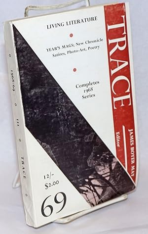 Seller image for Trace; A Villiers Publication. Year's Mags; New Chronicle, Satires, Photo-Art, Poetry. Complete 1968 series for sale by Bolerium Books Inc.