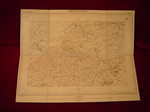 Topographischer Atlas der Schweiz (Siegfriedatlas). Blatt 24: Hüntwangen. 1 : 25 000. Section 12 ...