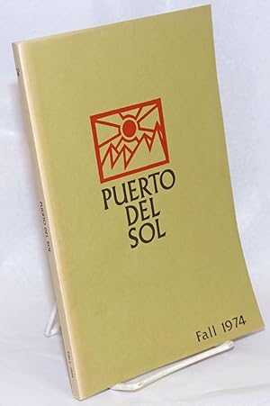 Bild des Verkufers fr Puerto del sol vol. 13, no. 2, Fall 1974 zum Verkauf von Bolerium Books Inc.