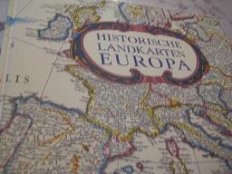 Seller image for Historische Landkarten Europa for sale by Alte Bcherwelt