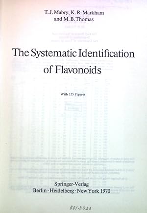 The Systematic Identification of Flavonoids.