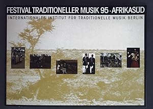 Bild des Verkufers fr Festival traditioneller Musik '95 - AfrikaSd. Internationales Institut fr traditionelle Musik zum Verkauf von books4less (Versandantiquariat Petra Gros GmbH & Co. KG)