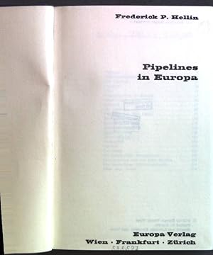 Seller image for Pipelines in Europa for sale by books4less (Versandantiquariat Petra Gros GmbH & Co. KG)