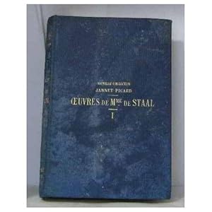 Seller image for Mmoires de madame de staal tome I - for sale by Des livres et nous