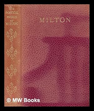 Imagen del vendedor de The poetical works of John Milton a la venta por MW Books