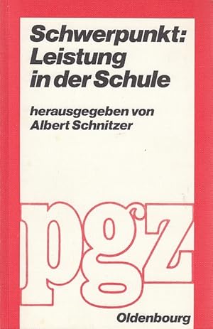 Seller image for Schwerpunkt: Leistung in der Schule for sale by AMAHOFF- Bookstores