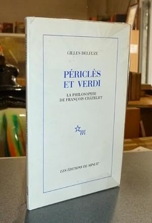 Bild des Verkufers fr Pricls et Verdi. La philosophie de Franois Chtelet zum Verkauf von Le Beau Livre