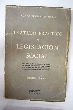 Seller image for Tratado prctico de Legislacin social for sale by Alcan Libros