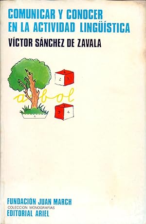 Immagine del venditore per COMUNICAR Y CONOCER EN LA ACTIVIDAD LINGUISTICA venduto da Libreria 7 Soles