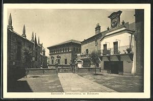 Ansichtskarte Barcelona, Exposicion Internacional, Plaza Aragonesa