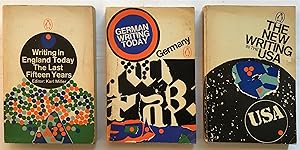 Writing in England Today, Last 15 Years, 1968; German Writing Today, 1967; New Writing in USA, 19...