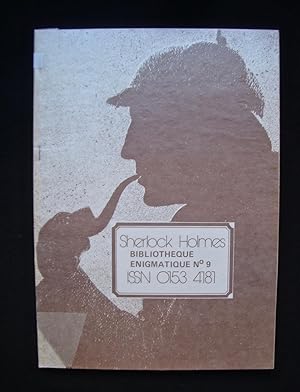 Enigmatika - bibliothèque énigmatique N°9 : Sherlock Holmes -