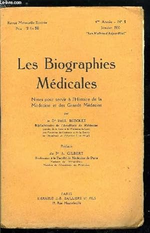 Seller image for Les biographies mdicales n 1 - Clemenceau Georges-Benjamin - 28 septembre 1841 - 24 novembre 1929 for sale by Le-Livre