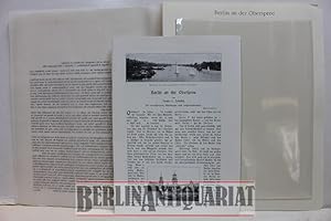 Imagen del vendedor de Berlin an der Oberspree. Texterluterungen: Klnner. Reprint d. Sonderabdrucks aus Velhagen & Klasings Monatsheften. Jg. 17, H. 1, 1902, S. 82 - 96. a la venta por BerlinAntiquariat, Karl-Heinz Than