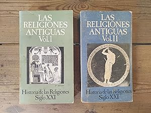 Seller image for LAS RELIGIONES ANTIGUAS. TOMOS I y II. for sale by Carmen Alonso Libros