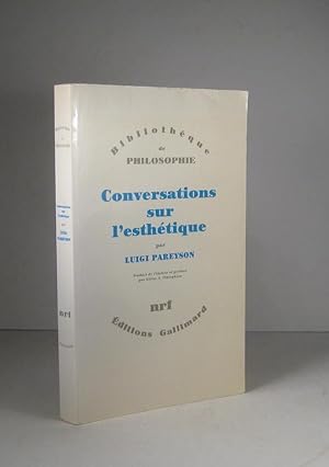 Bild des Verkufers fr Conversations sur l'esthtique zum Verkauf von Librairie Bonheur d'occasion (LILA / ILAB)