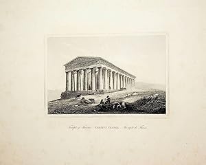 ATHENS, Greece, Temple of Hephaestus, view ca. 1850