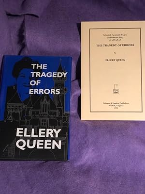 Bild des Verkufers fr THE TRAGEDY OF ERRORS & OTHERS: With Essays and Tributes to Recognize Ellery Queen's Seventieth Anniversary (LIMITED EDITION) zum Verkauf von MURDER BY THE BOOK