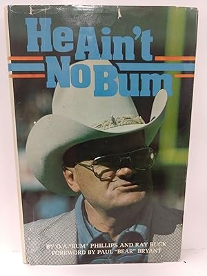 Imagen del vendedor de He Ain't No Bum a la venta por Fleur Fine Books