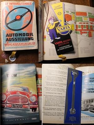37. Internationalen Automobil Ausstellung Frankfurt am Main, 22. September bis 2. Okt. 1955 Offiz...
