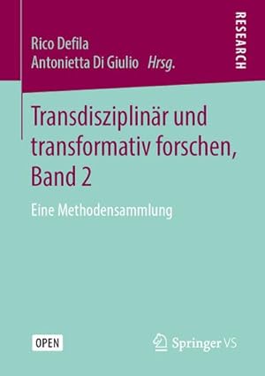 Seller image for Transdisziplinr und transformativ forschen, Band 2 : Eine Methodensammlung for sale by AHA-BUCH GmbH