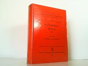 Plutarchi Moralia. Volume III. Bibliotheca Scriptorum Graecorum et Romanorum Teubneriana.