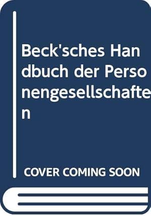 Immagine del venditore per Beck'sches Handbuch der Personengesellschaften venduto da NEPO UG