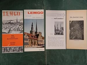 Die Alte Hansestadt Lemgo - 4 Broschüren