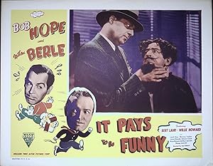 Image du vendeur pour It Pays to be Funny Lobby Card mis en vente par AcornBooksNH