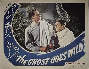 Seller image for The Ghost Goes Wild Lobby Card #6 for sale by AcornBooksNH