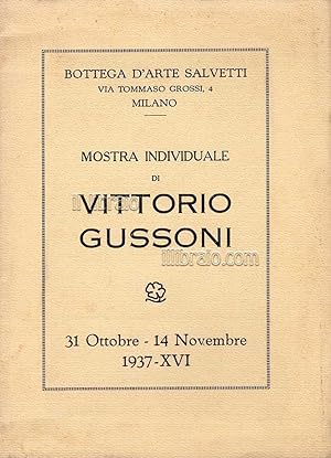 Mostra individuale di Vittorio Gussoni