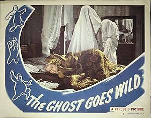 Bild des Verkufers fr The Ghost Goes Wild Lobby Card #8 zum Verkauf von AcornBooksNH