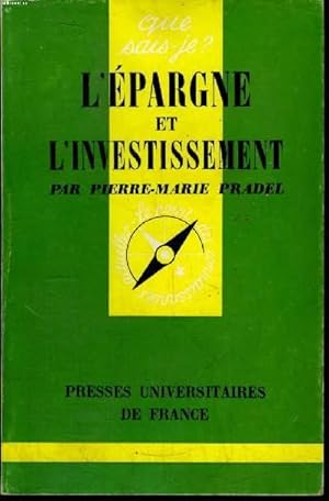 Image du vendeur pour Que sais-je? N 822 L'pargne et l'investissement mis en vente par Le-Livre