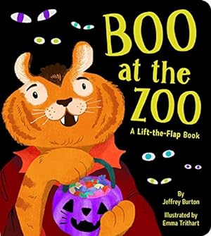 Immagine del venditore per Boo at the Zoo: A Lift-the-Flap Book by Burton, Jeffrey [Board book ] venduto da booksXpress