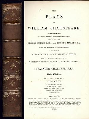 Image du vendeur pour THE PLAYS OF WILLIAM SHAKESPEARE [Shakspeare]: Volume VI / 6 mis en vente par North Country Books