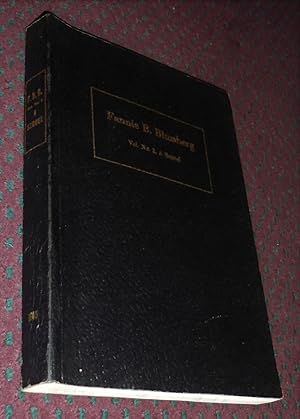 Fannie B. Blumberg, Vol. No. 2 - A Sequel. Containing Additional Literary Productions and Art Wor...