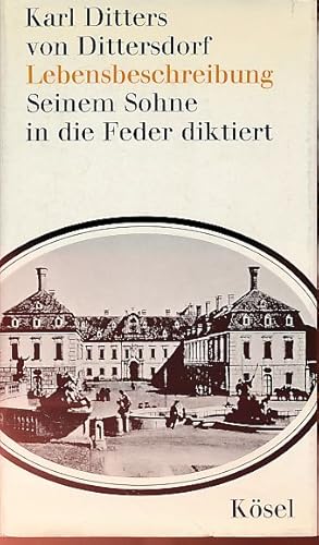 Bild des Verkufers fr Lebensbeschreibung. Seinem Sohne in die Feder diktiert. Hrsg. von Norbert Miller. Lebenslufe Bd. 12. zum Verkauf von Fundus-Online GbR Borkert Schwarz Zerfa