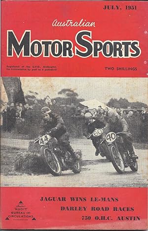 Australian Motor Sports: July 1951
