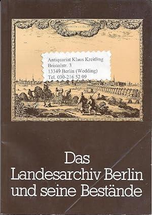 Das Landesarchiv und seine Bestände