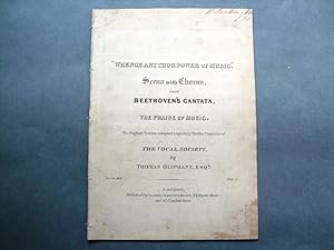 Whence art thou, Power of music. Scena with chorus from Beethoven's cantata The Praise of Music. ...