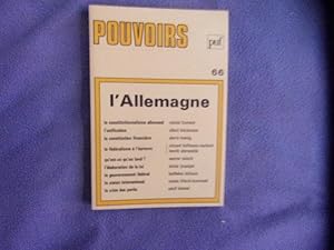 Pouvoirs n° 66L'Allemagne