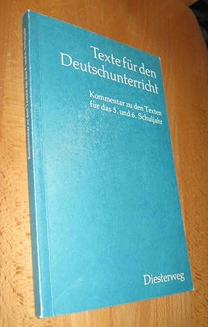 Bild des Verkufers fr Texte fr den Deutschunterricht zum Verkauf von Dipl.-Inform. Gerd Suelmann