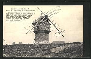 Ansichtskarte Guerande, Moulin de Cremeur dit Moulin du Diable, Windmühle